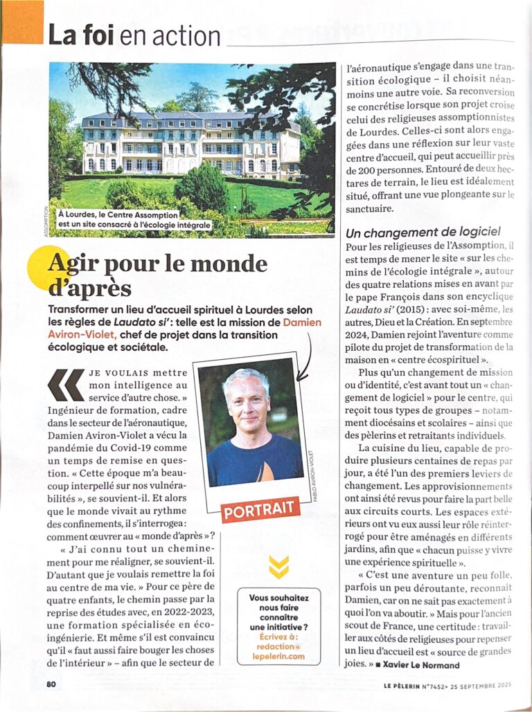 Article le Pèlerin