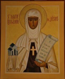 Saisie par le mystère du Christ, Marie-Eugénie conçoit une société inspirée du Royaume. Elle fonde l’Assomption pour s’engager dans la transformation de cette société.