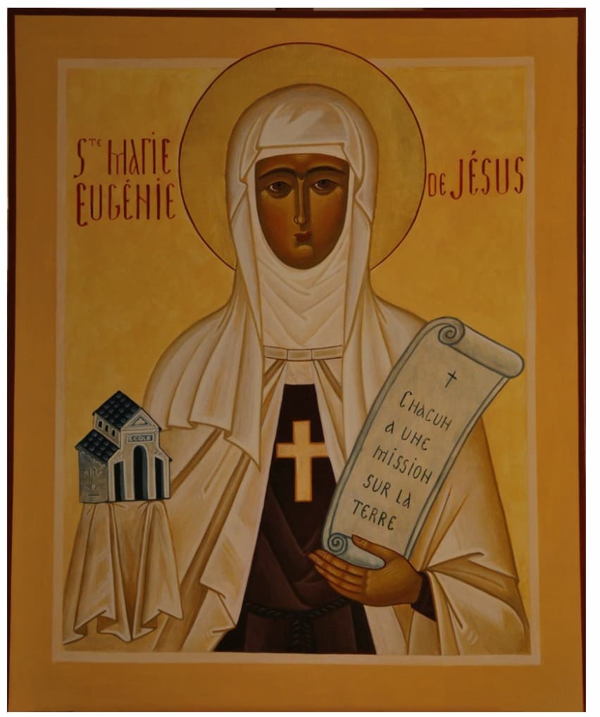 Religieuse dans une chapelle