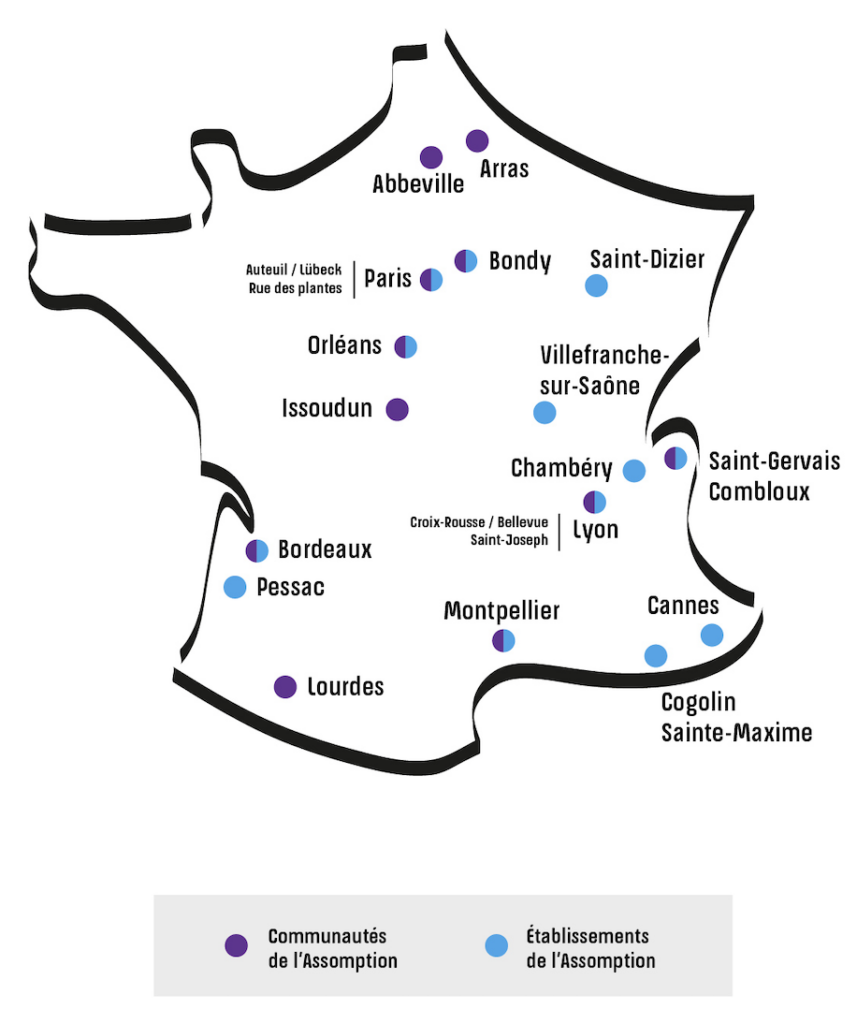 carte-france-reseau-scolaire-ecole-assomption