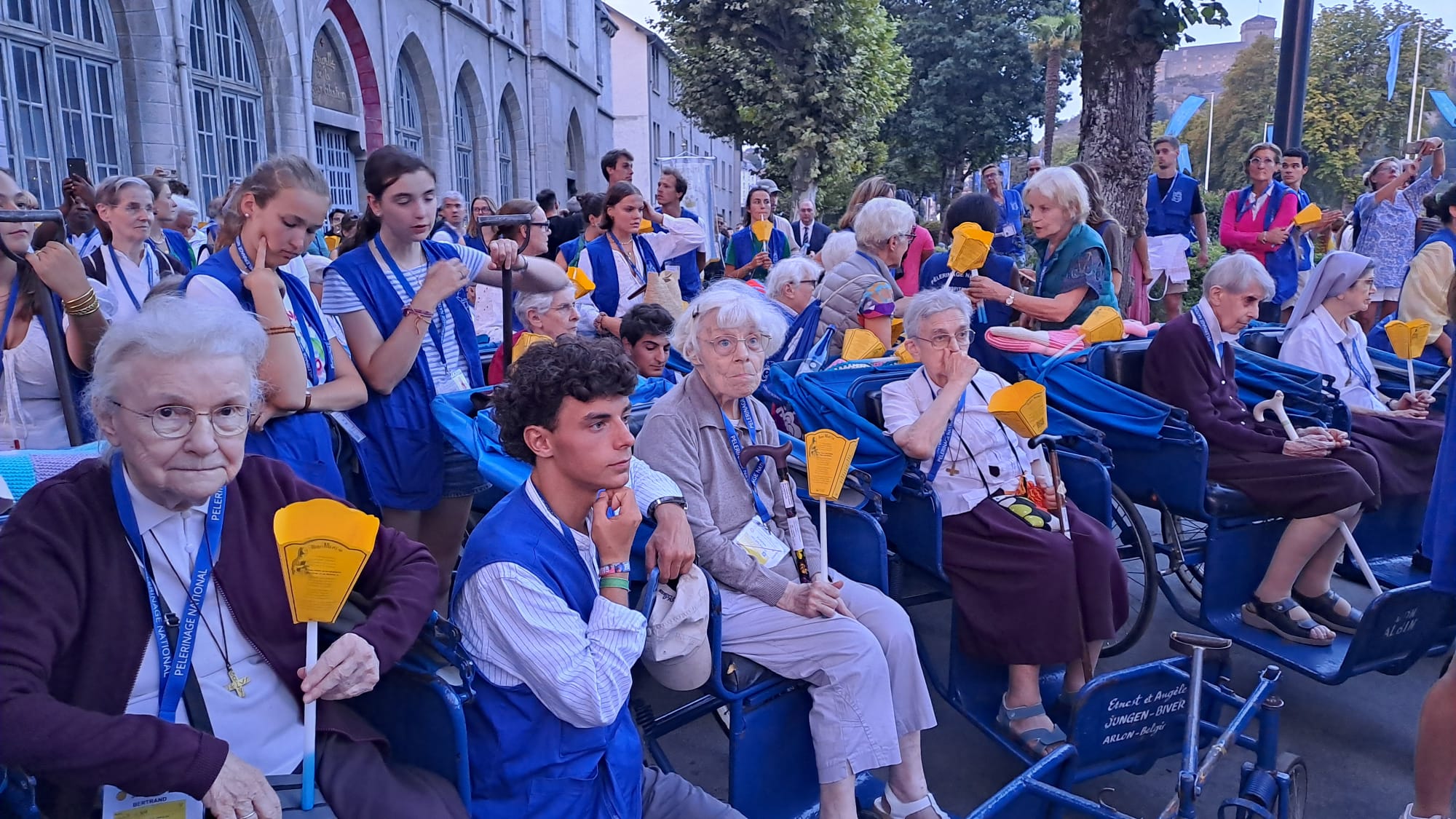 Temps de célébration et de rencontre à Lourdes