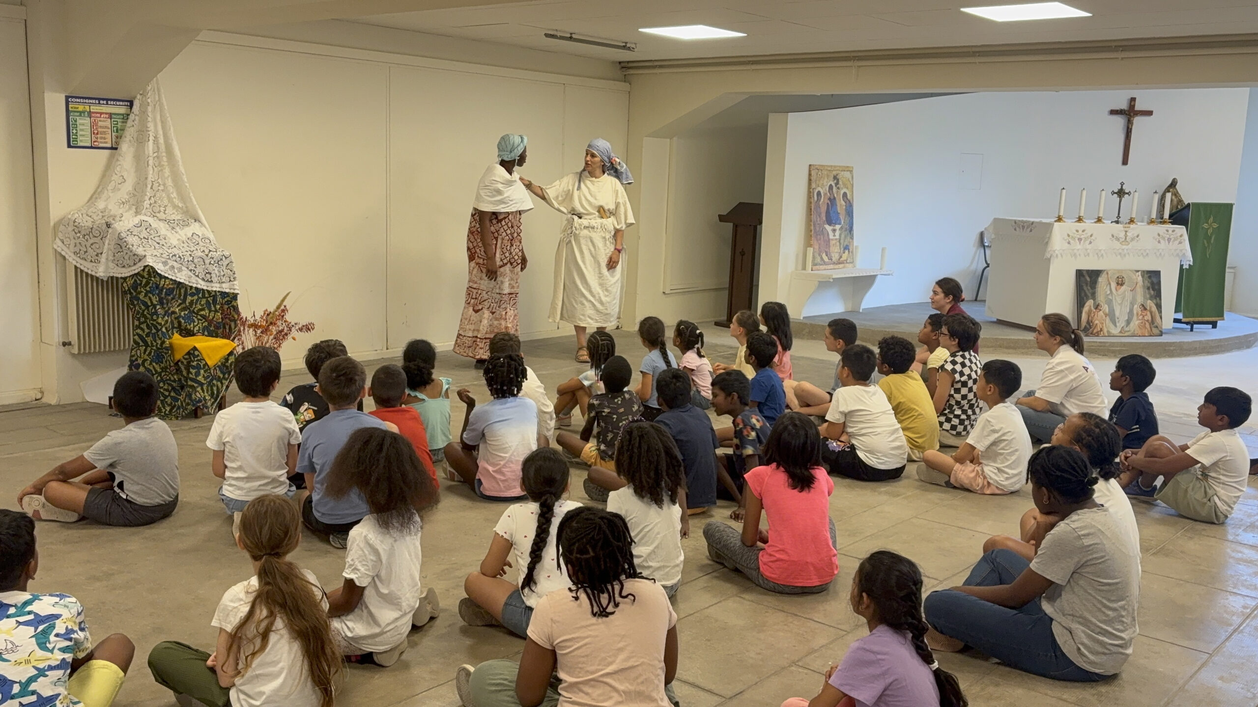 Camp Bible à Bondy avec les Religieuses de l’Assomption