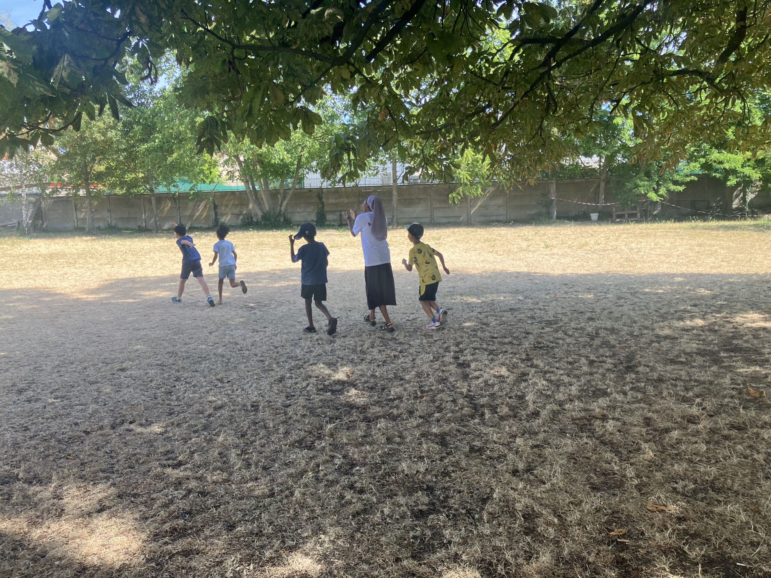 Enfants et animateurs du Camp Bible à Bondy