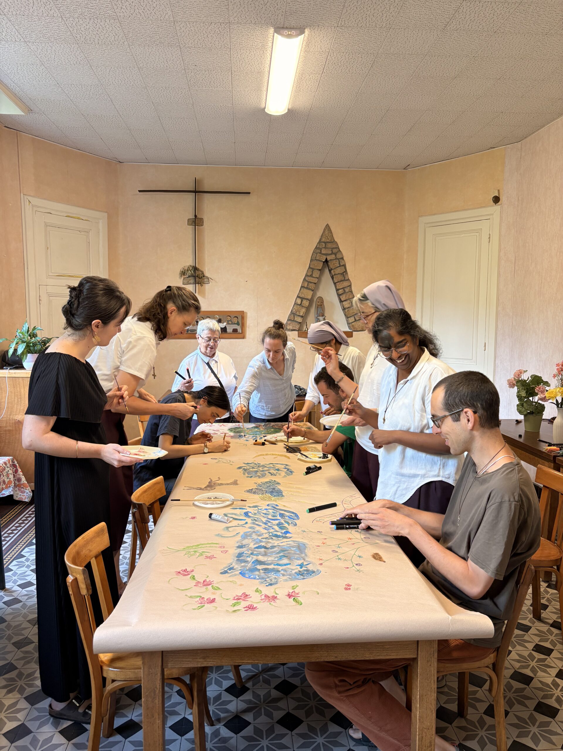La vie partagée à la colocation Laudato si’