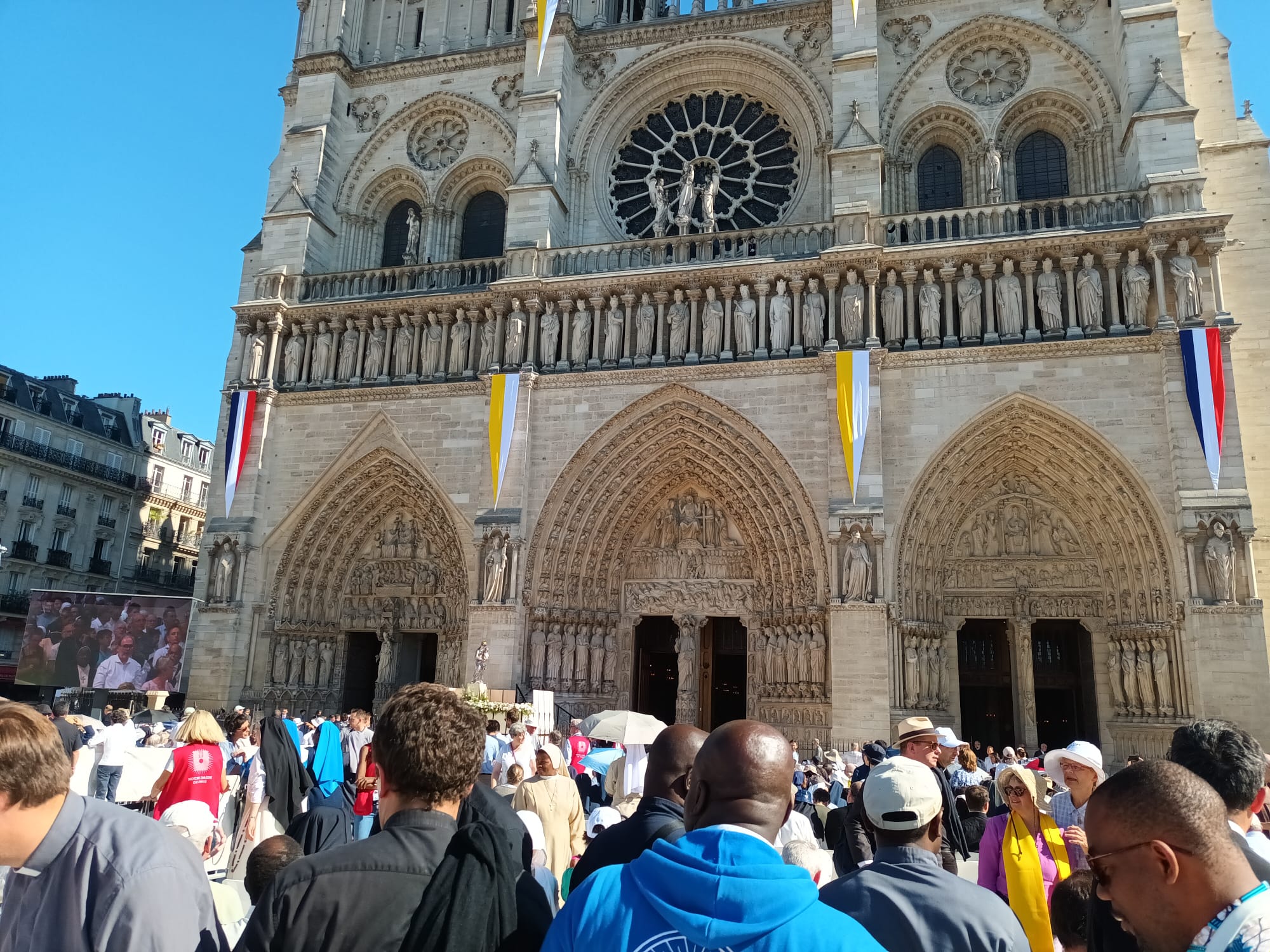 Visite du pape Léon XIV - les sœurs de l'Assomption au cœur de l'événement