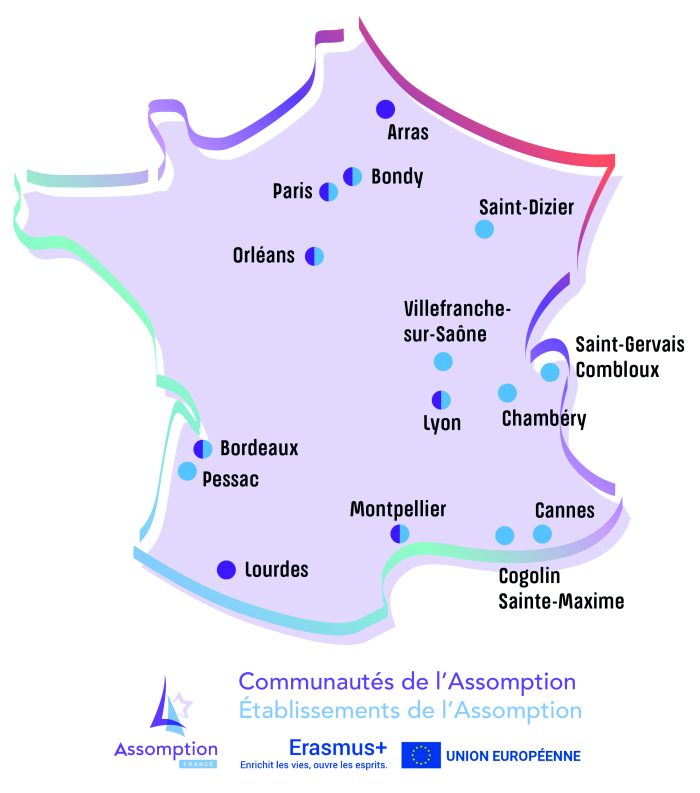 CARTE DE FRANCE - 2025